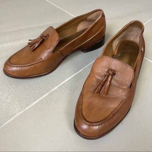 velez Leather Lover Tan Brown Leather Tassel Laofers Women’s US 6 - Picture 1 of 12